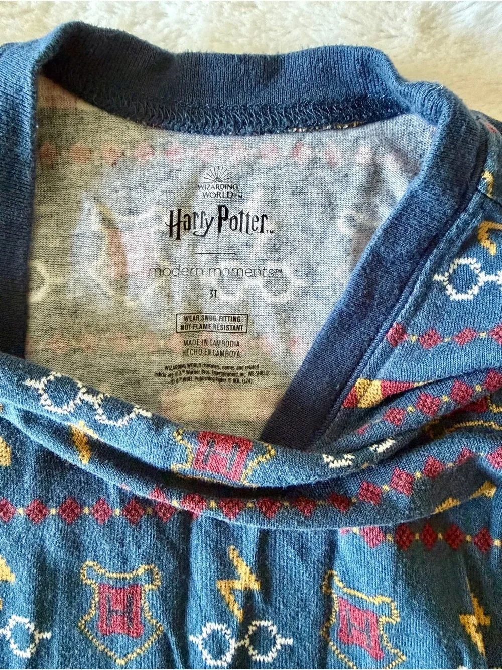 Modern Moments Harry Potter Pajamas.